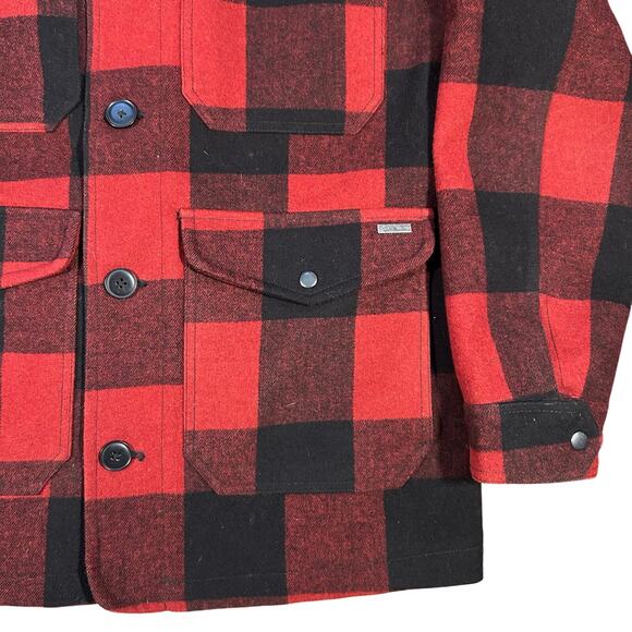 Eddie Bauer Mens Bulman Creek Forester Wool Blend Coat Jacket - Picture 3 of 8